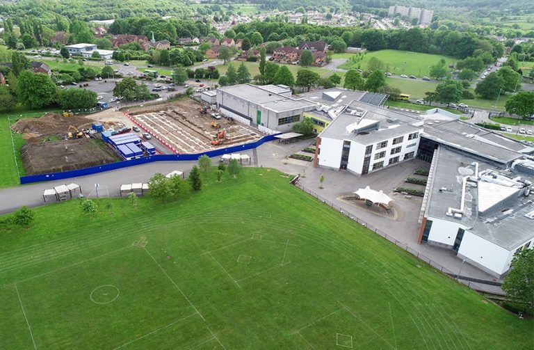 Work gets underway to extend Leeds high school