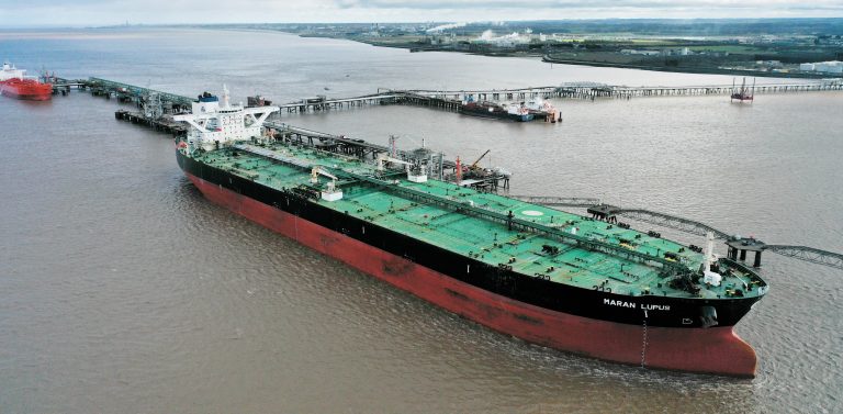 Largest vessel ever to enter the Humber arrives at Immingham Oil Terminal