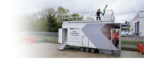 Arco invests £200k in a trio of mobile confined space training units