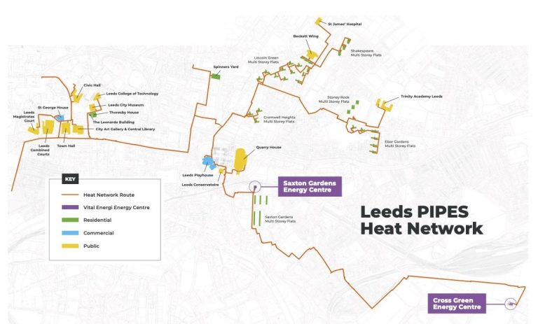 Leeds demonstrates future of low carbon heating through PIPES network extension