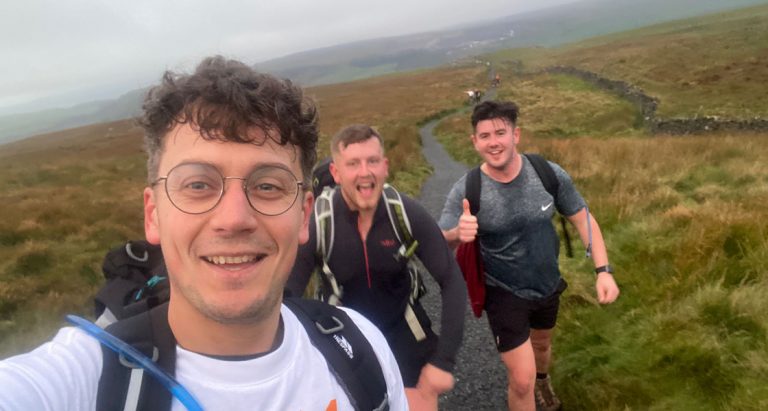 KCOM trekkers raise £5,200 for charity with Three Peaks challenge