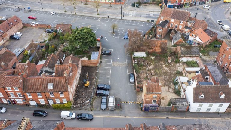 Lindum starts work on affordable housing project in Grantham