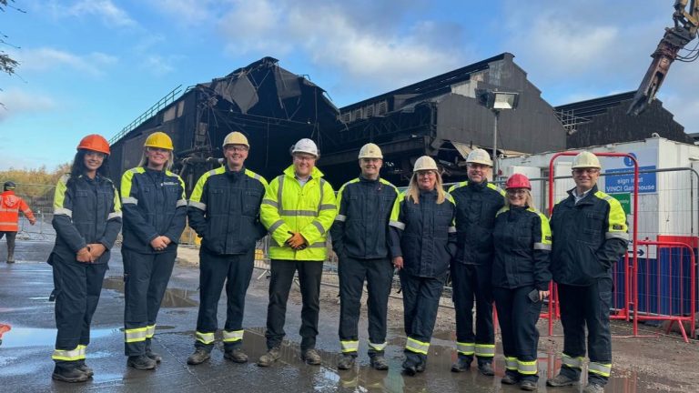 Second phase of demolition prepares ground for nuclear manufacturing at Sheffield steel plant