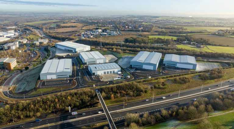 Urban logistics scheme reaches practical completion at Leeds Valley Park