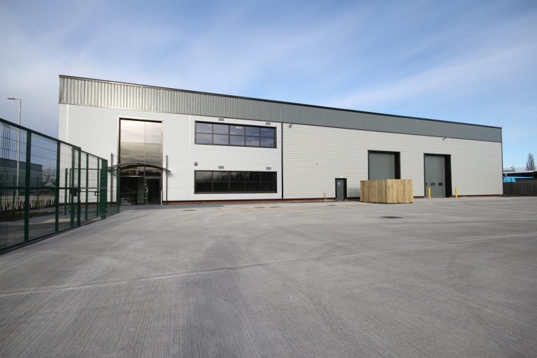 New Doncaster warehouse units complete