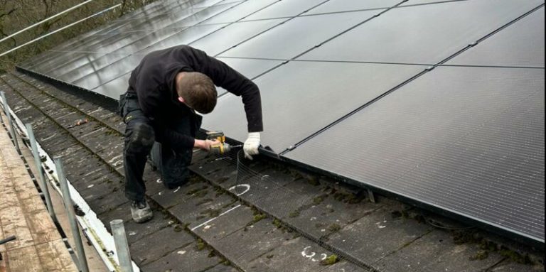 Golf course predicts £200,000 saving after solar panel installation