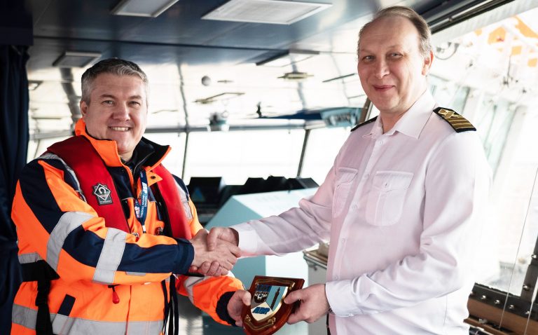 Gas-powered ship makes maiden voyage call at Immingham with cargo of cars