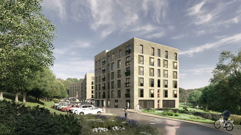 Early designs revealed for Huddersfield housing scheme replacing high-rise blocks