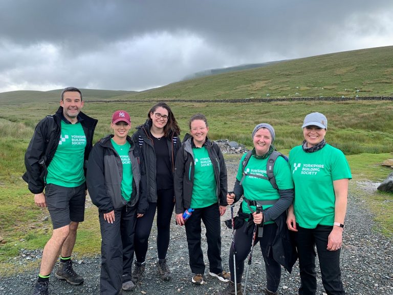 Yorkshire Building Society colleagues raise over £48,000 taking on Yorkshire Three Peaks