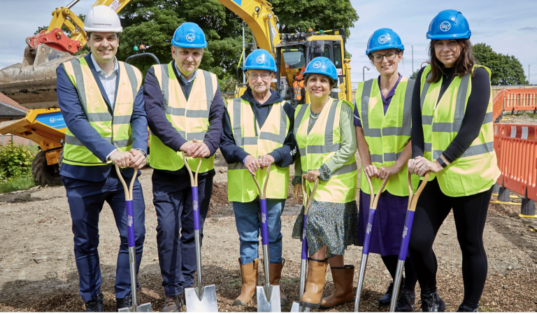 Groundbreaking ceremony marks realisation of dream for Rob Burrows MND centre