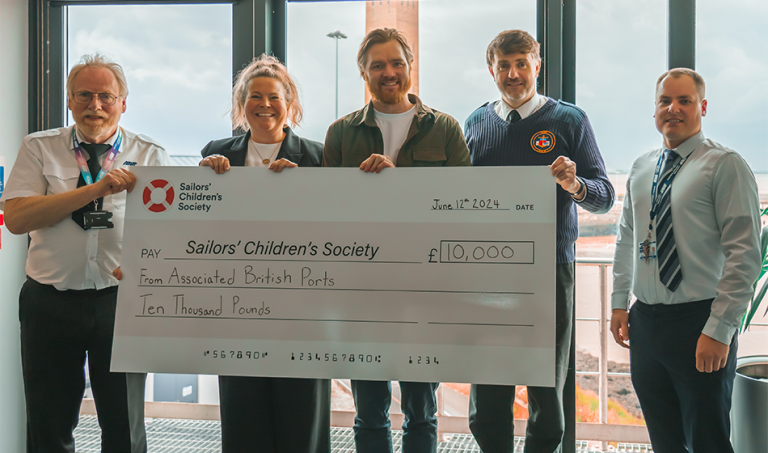 ABP Humber backs Sailor’s Children’s Society charity for 2024