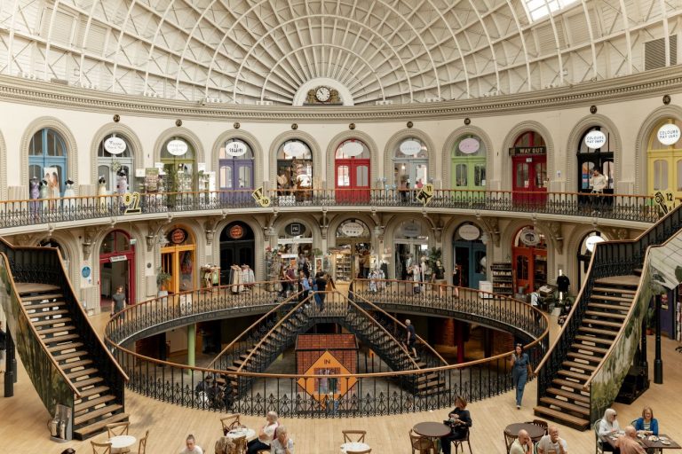 Work gets underway to renovate new retail spaces at Leeds Corn Exchange