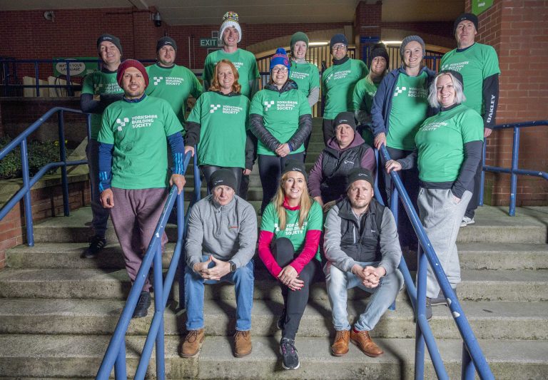 Yorkshire Building Society Chief Exec leads sleepout team to raise charity funds