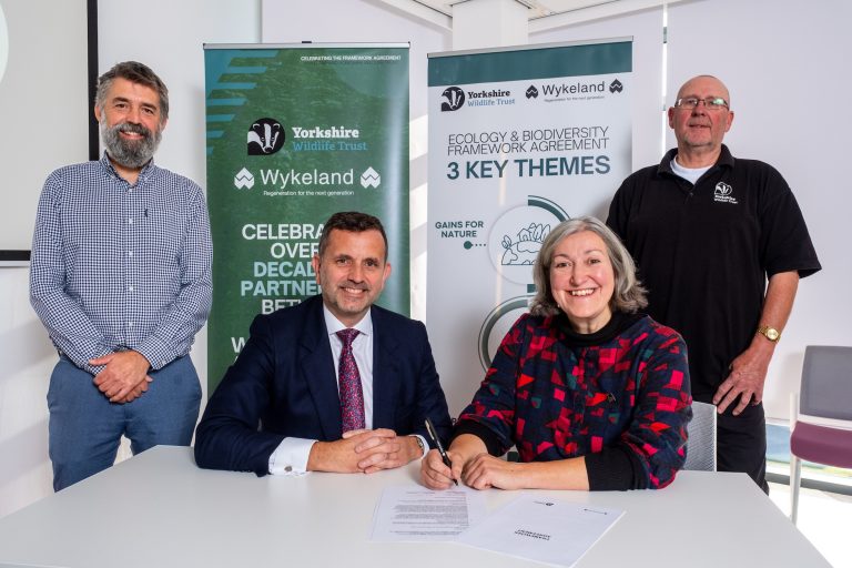 Wykeland and Yorkshire Wildlife Trust partner to put nature at heart of projects