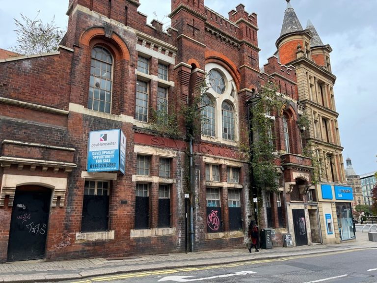 Sheffield City Council snaps up former Salvation Army Citadel