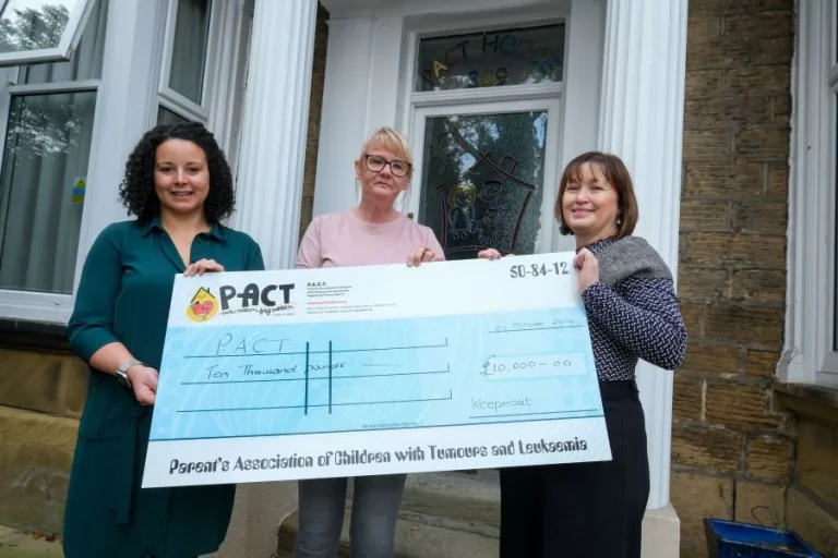 Housebuilder puts another £10,000 into support for cancer charity