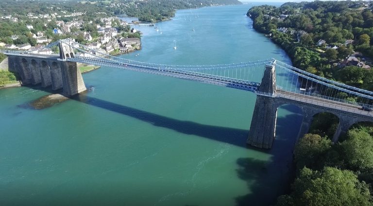 Menai Bridge refurb project completed ready for 200th anniversary year