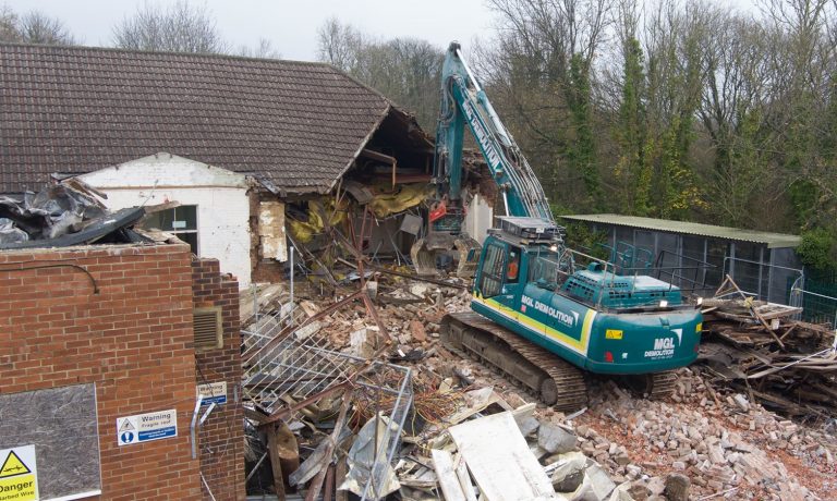 Demolition clears the way for £21m development at Catterick Garrison