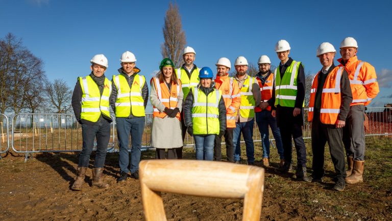 Work gets underway on £18.9m sustainable, affordable housing development