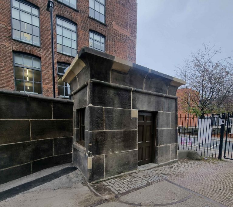 Refurbishment of Temple Mill gate lodge completes, testing repair solution prototype for Temple Works