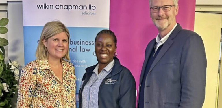 Felicia joins charity on a year’s secondment from Wilkin Chapman