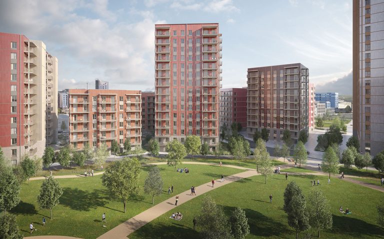 First residential buildings get green light at Leeds’ Aire Park